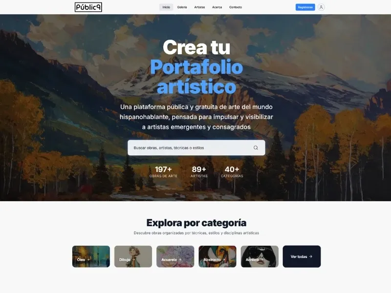 Proyecto Galería Pública